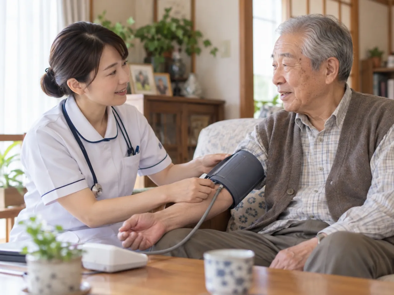【医療ケア】心不全の息切れやむくみを訪問看護で管理